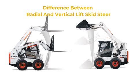 radial vs vertical lift skid steer|forklift vs skid steer.